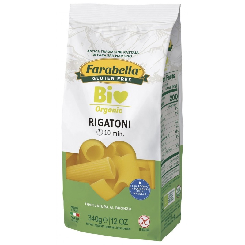 Farabella bio rigatoni mais-ri