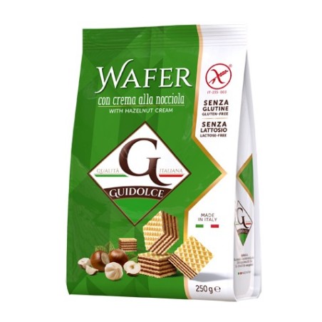 Wafer gusto nocciola 250g Wafer gusto nocciola 250g