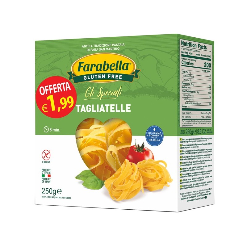 Farabella tagliatelle 250g pro Farabella tagliatelle 250g pro