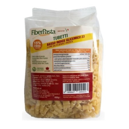 Fiberpasta tubetti brodo s/uov Fiberpasta tubetti brodo s/uov