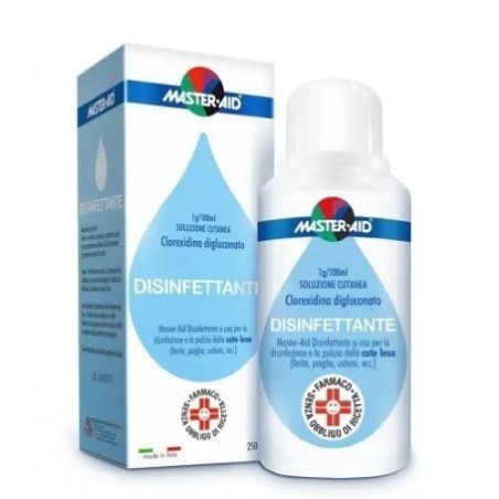 Master aid disinfettante 1 g/100 ml soluzione cutanea