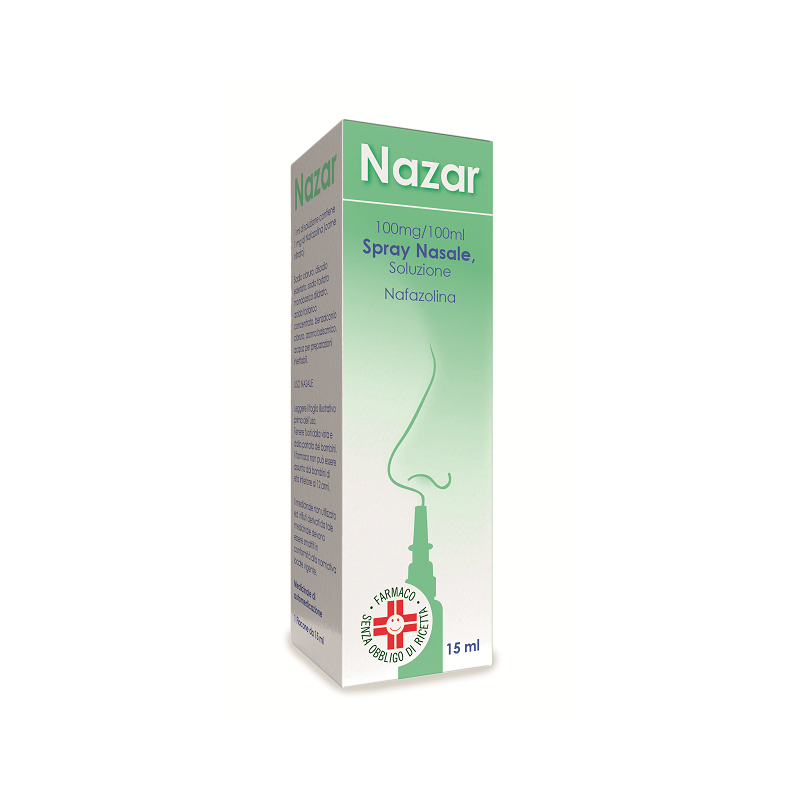 Nazar 100 mg/100 ml spray nasale, soluzione Nazar 100 mg/100 ml spray nasale, soluzione