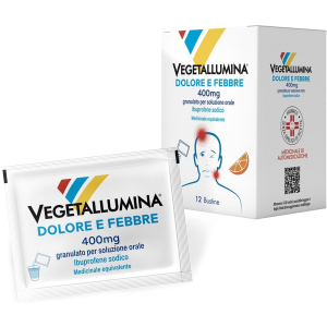 Vegetallumina dolore e febbre 400 mg granulato per soluzione orale