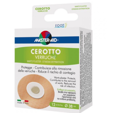 Cerotto verruche piedi/mani16p