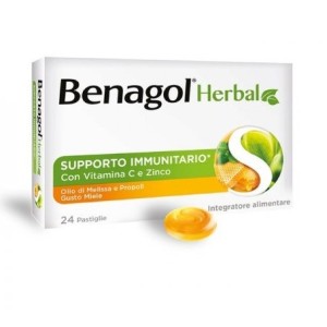 Benagol herbal miele 24past