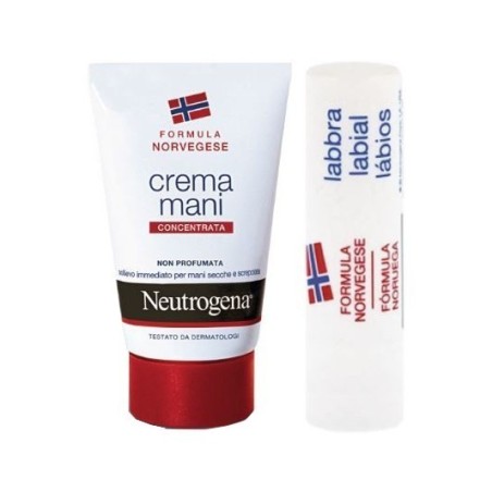 Neutrogena mani s/prof+lipstic