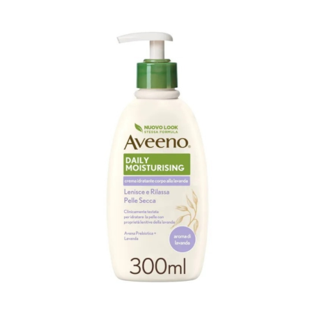 Aveeno crema idrat corpo lavan