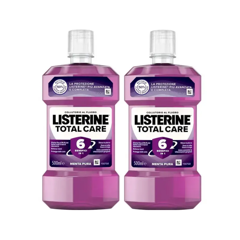 Listerine total care 2x500ml