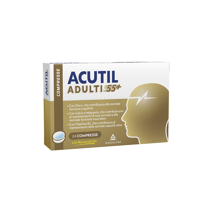 Acutil adulti 55+ 24 compresse