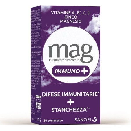 Mag immuno+ 30 compresse Mag immuno+ 30 compresse