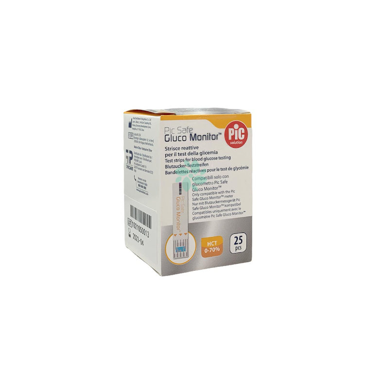 Pic strisce gluco monitor 25pz