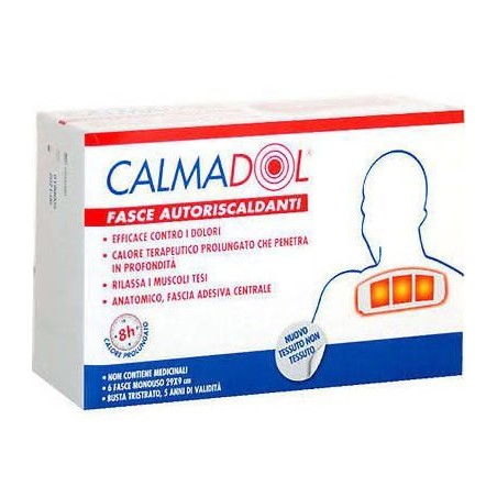 Calmadol fascia riscaldant 6pz