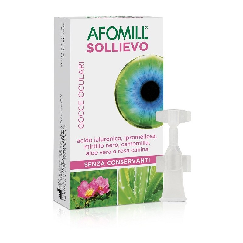 Afomill sollievo gtt occhi 10f