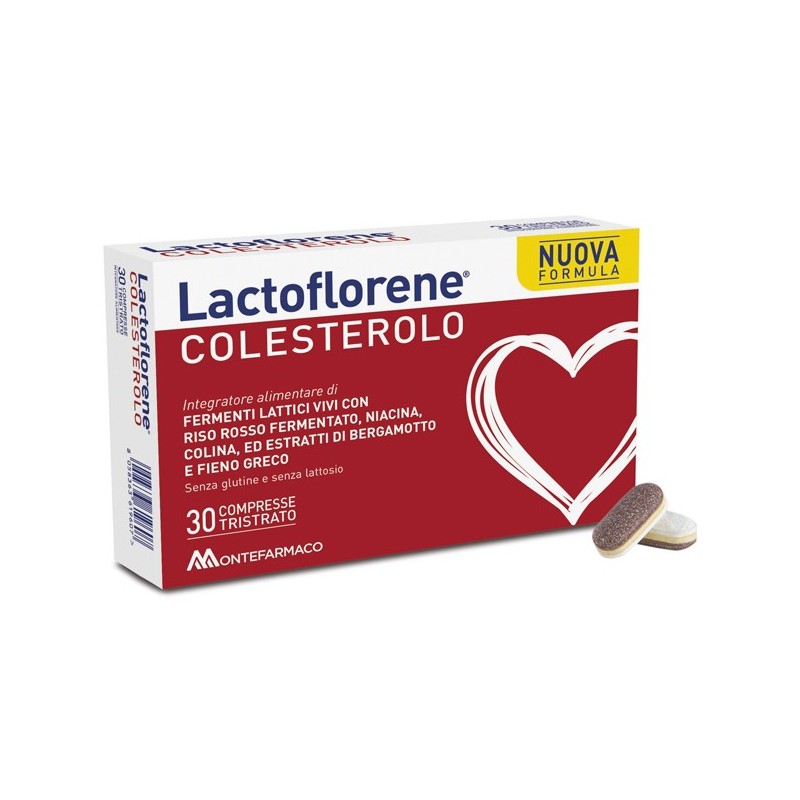 Lactoflorene colesterolo 30 compresse Lactoflorene colesterolo 30 compresse