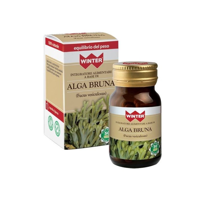 Winter alga bruna 50 capsule veg