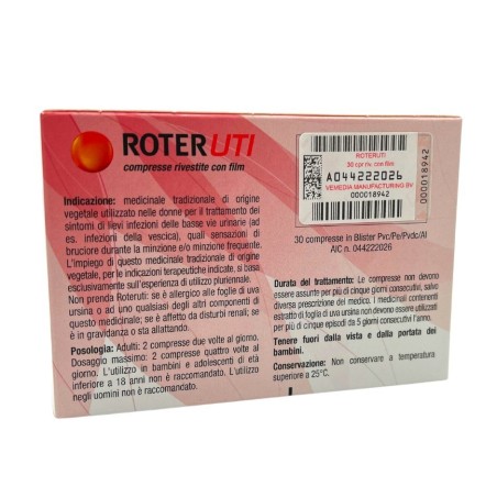 Roteruti compresse rivestite con film