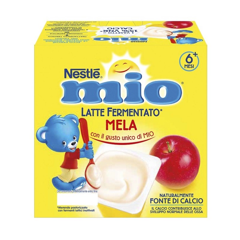 Mio merenda latte ferm mela 4p