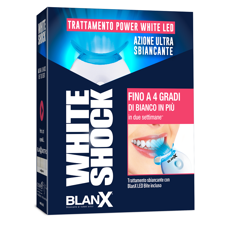 Blanx white shock trattamento Blanx white shock trattamento