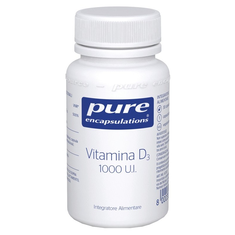 Pure encapsul vit d3 30 capsule