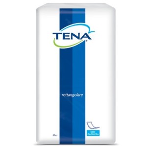 Tena pann rettang c/barr 30pz