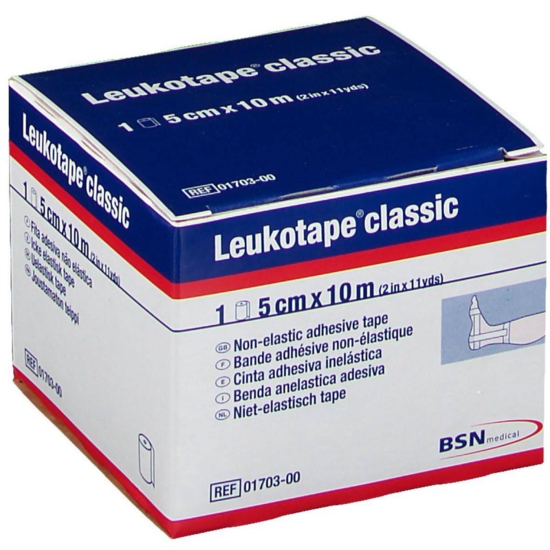 Leukotape benda n/el 100x5cm