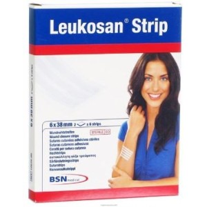 Cer leukosan strip 6x38mm 2bx6