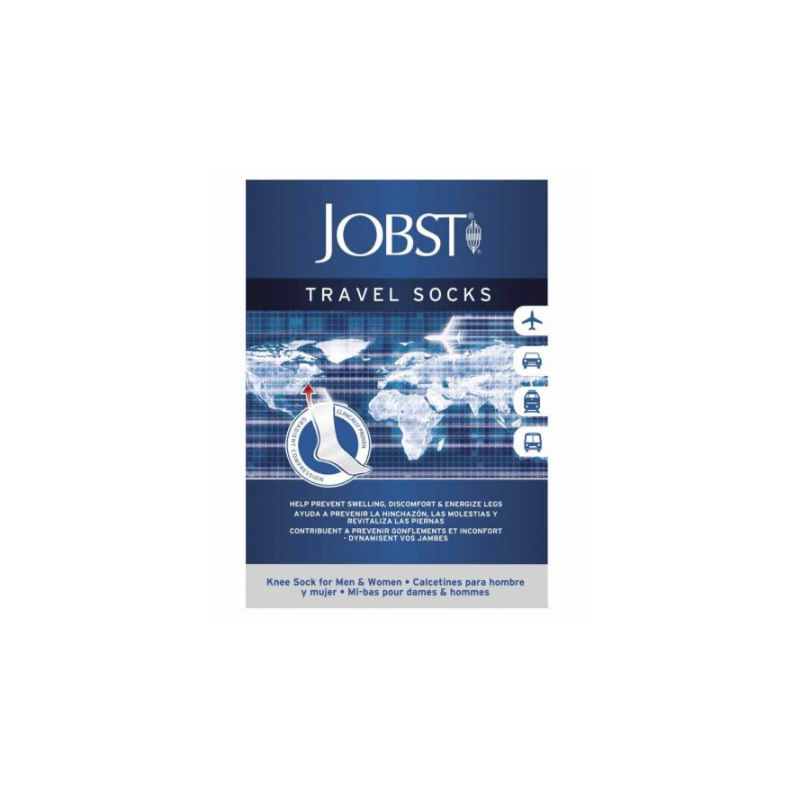Jobst travel socks gamb blu l
