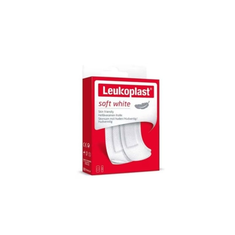 Leukoplast soft white 40pz ass