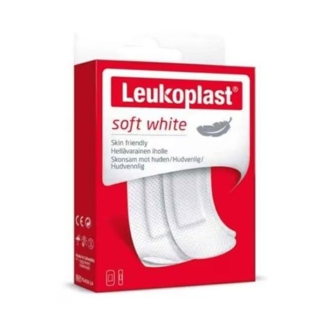 Leukoplast soft white 40pz ass