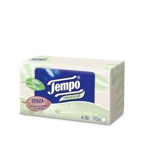 Tempo box natural&soft 70pz