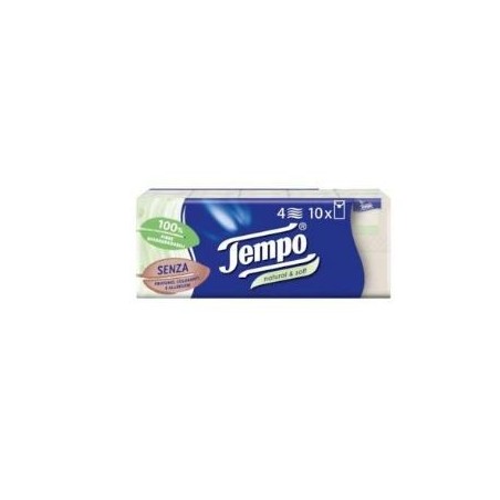 Tempo fazz natural&soft 10pz