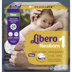 Libero newborn 1 2-5 kg 24pz