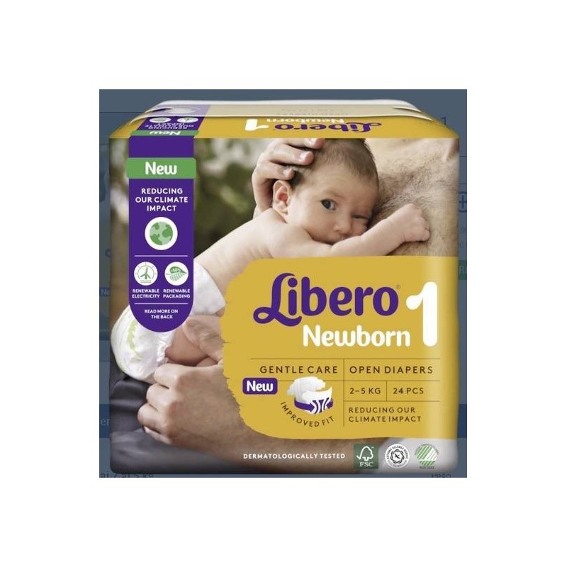Libero newborn 1 2-5 kg 24pz