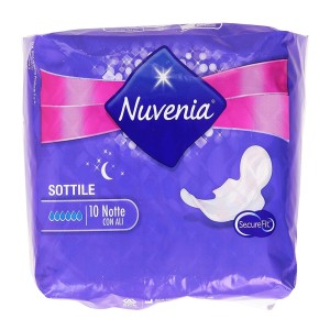 Nuvenia sottile notte ali 10pz