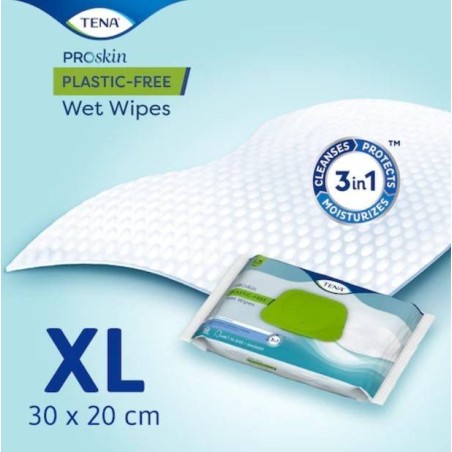 Tena wet wipes plastic free48p Tena wet wipes plastic free48p