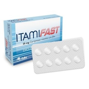 Itamifast 25 mg compresse rivestite con film