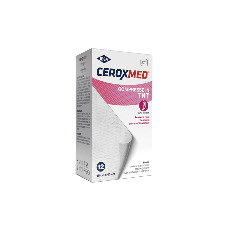 Garza tnt ceroxmed 18x40cm12pz