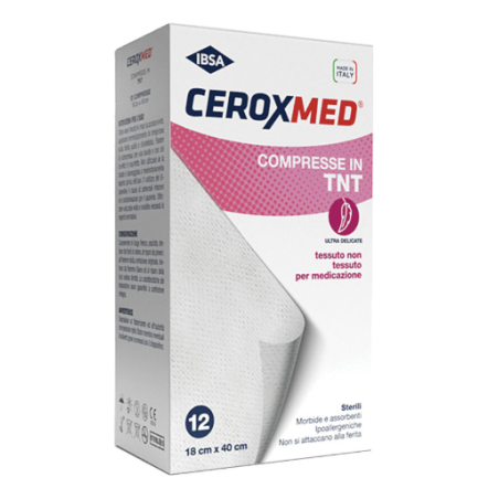 Garza tnt ceroxmed 18x40cm12pz