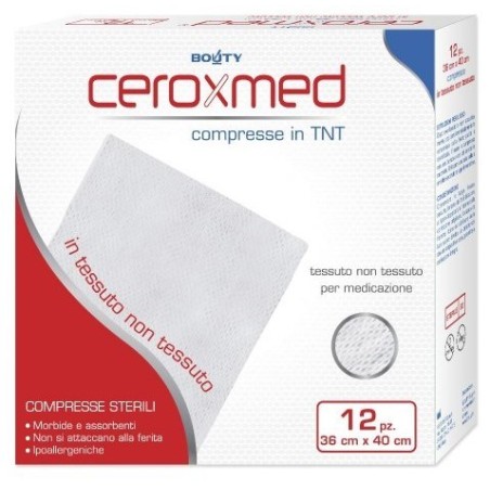 Garza tnt ceroxmed 36x40cm12pz