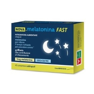 Nova melatonina fast 45 compresse