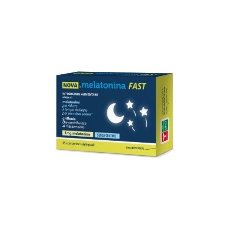 Nova melatonina fast 45 compresse