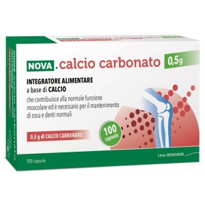 Nova calcio carbon 0,5g 100 capsule