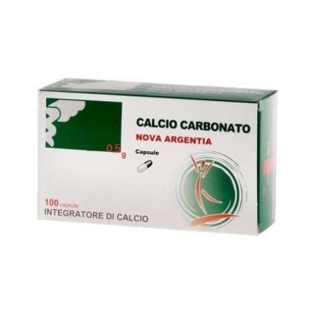 Nova calcio carbonato1g 100 capsule