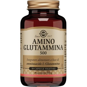 Amino glutammina 500 50 capsule veg