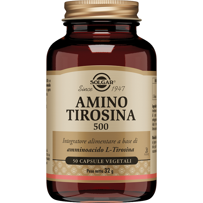 Amino tirosina 500 50 capsule veg