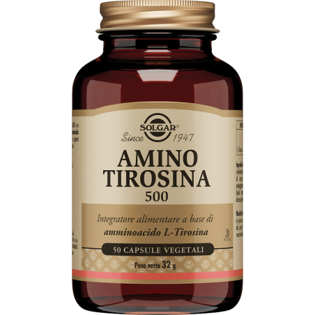 Amino tirosina 500 50 capsule veg