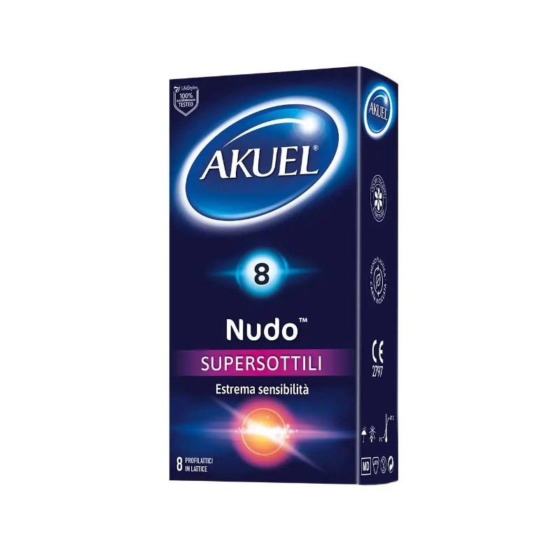 Akuel nudo supersottile 8pz