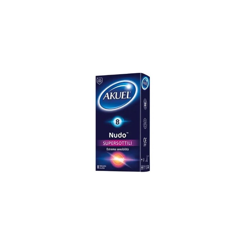 Akuel nudo supersottile 8pz