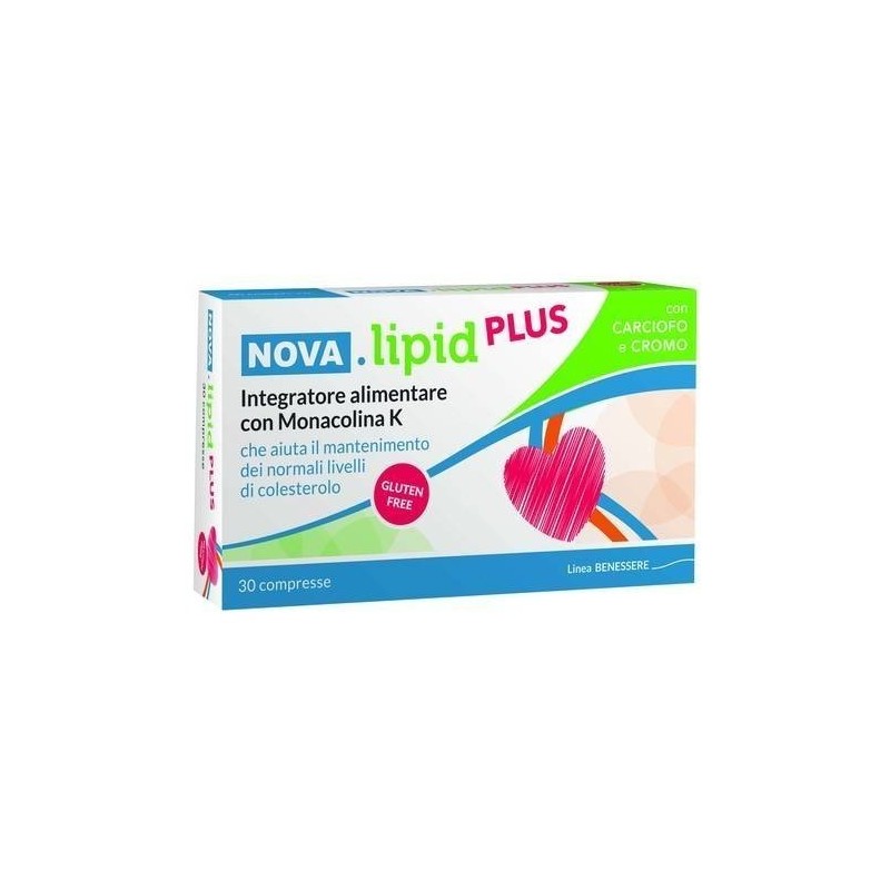 Nova lipid plus 30 compresse