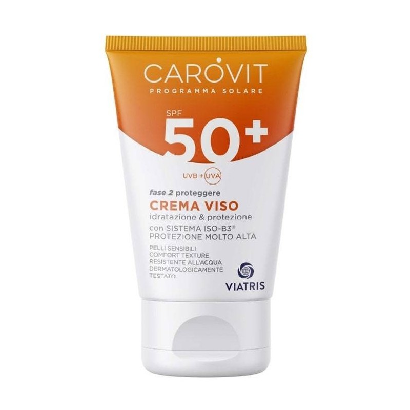 Carovit solare crema viso 50+